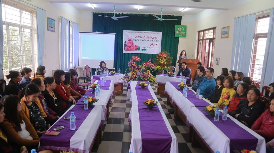 Chúc mừng ngày quốc tế Phụ nữ