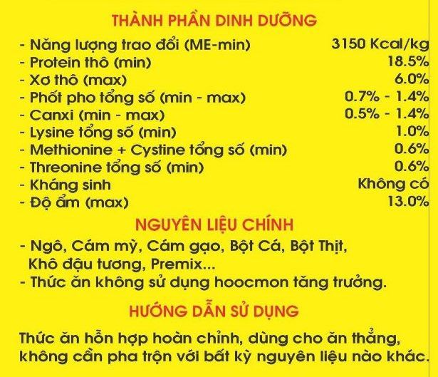 Maket bao bì CareMax C105 — Thức ăn hỗn hợp cho lợn siêu nạc từ 12 – 30 Kg