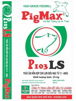 PigMax P103LS <br />Thức ăn hỗn hợp cho lợn siêu nạc từ 11-40kg