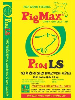 PigMax P104LS <br />Thức ăn hỗn hợp cho lợn siêu nạc từ 30Kg - Xuất bán