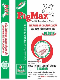 PigMax P107F <br />Thức ăn hỗn hợp cho lợn nái cao cấp <br />Giai đoạn tiết sửa nuôi con