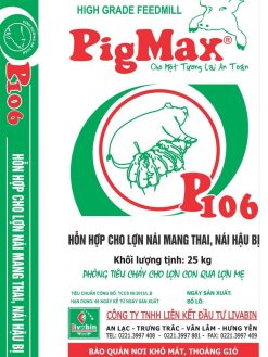 PigMax P106 <br />Thức ăn hỗn hợp cho lợn nái mang thai, nái hậu bị