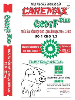 C697F Plus <br />Thức ăn hỗn hợp cho lợn siêu nạc từ 9 -22 kg