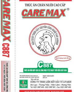 Alternative view of Caremax C887 <br />Thức an hỗn hợp cho gà lông màu từ 22 ngày tuổi đến xuất bán