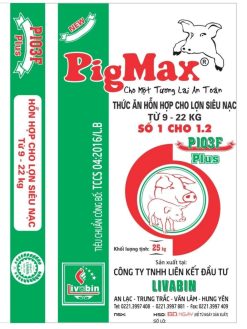 PigMax P103F <br />Thức ăn hỗn hợp cho lợn siêu nạc