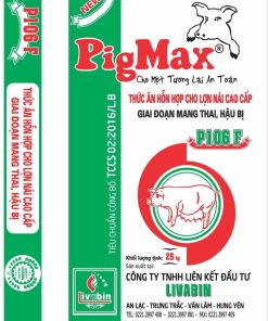 PigMax P106F <br />Thức ăn hỗn hợp lợn nái cao cấp <br /> Giai đoạn mang thai, hậu bị