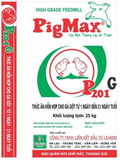 P201G <br />Thức ăn hỗn hợp cho gà bột <br /> Từ 1 đến 21 ngày tuổi