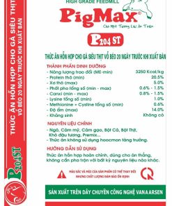 Alternative view of PigMax P202ST <br />Thức ăn hỗn hợp cho gà siêu thịt <br />Vỗ béo 20 ngày trước khi xuất bán