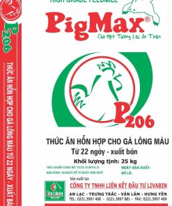 PigMax P206 <br />Thức ăn hỗn hợp cho gà lông màu <br /> Từ 22 ngày đến xuất bán